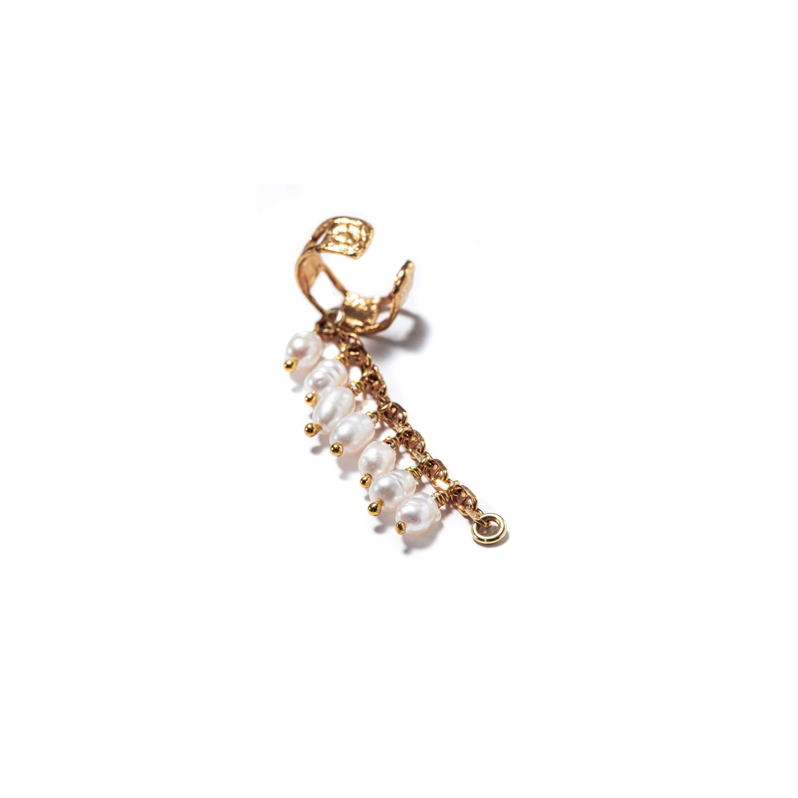 Earcuff Cascada Perlas
