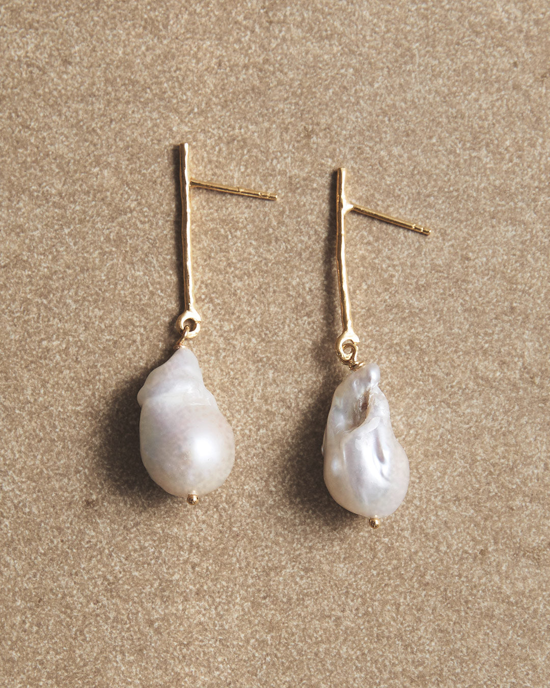 Pendientes Bastón Perla XL