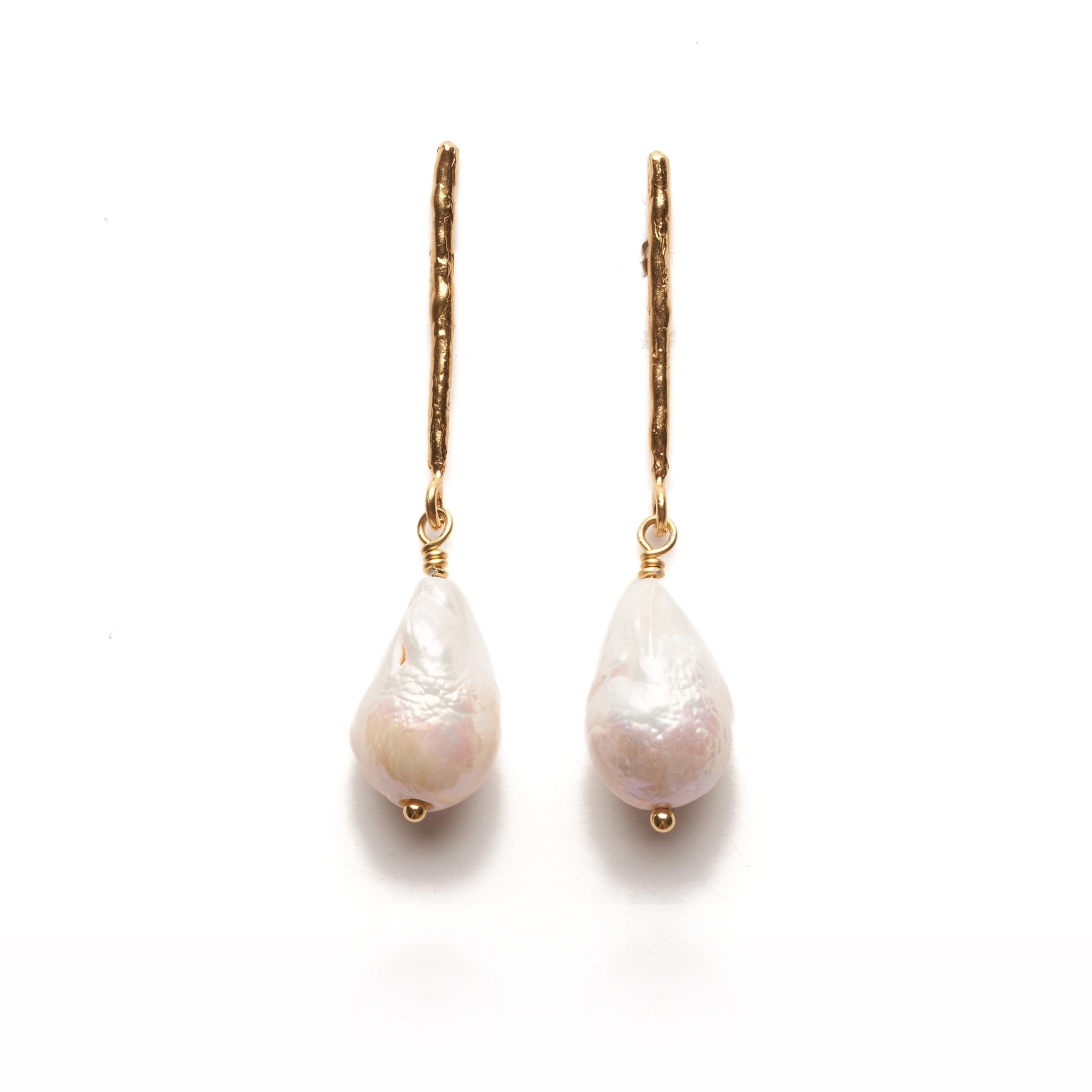 Pendientes Bastón Perla XL