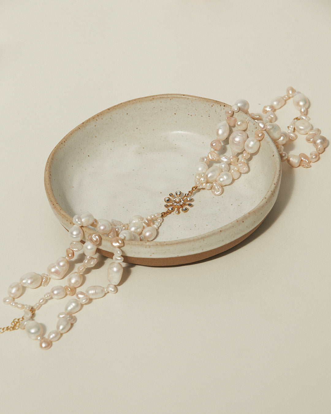 Gargantilla Caos de Perlas