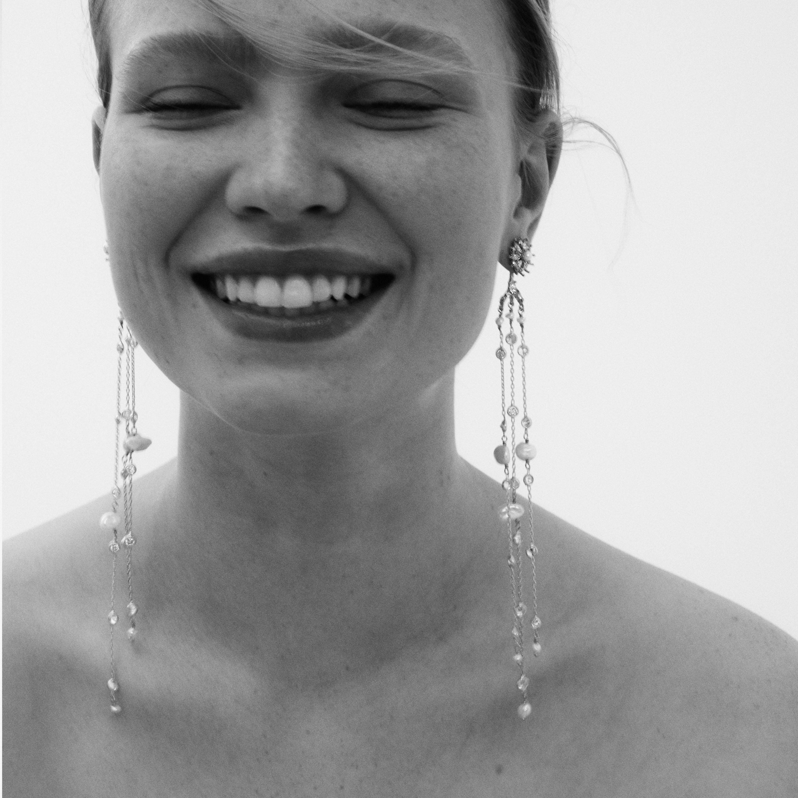 Flecos Eiffel Perla Extra Largos