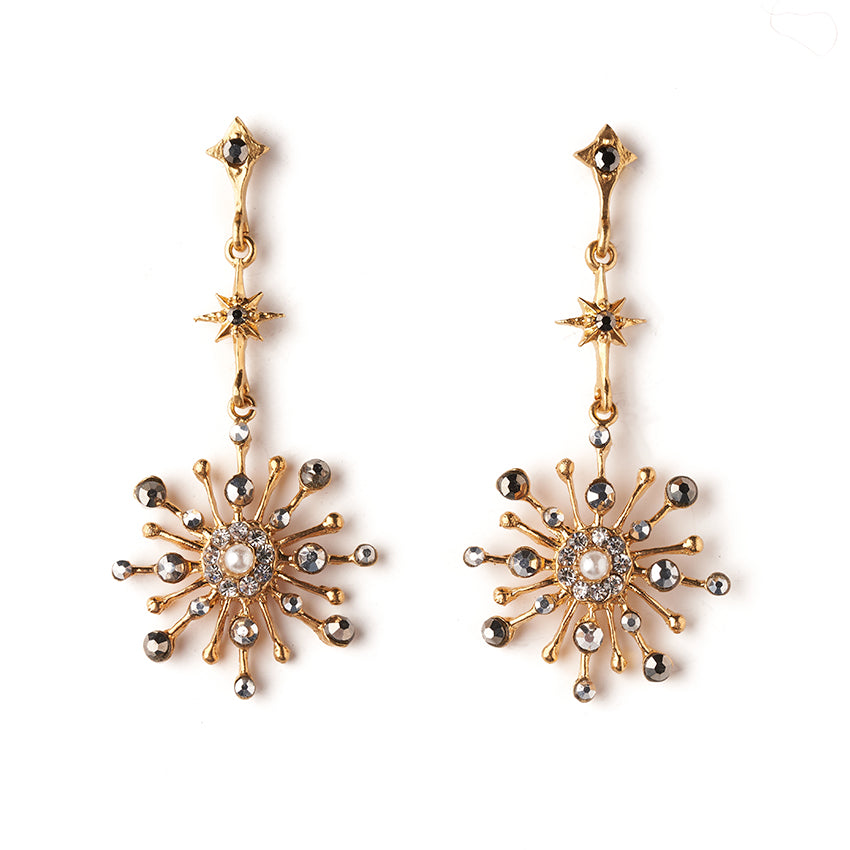 Pendientes Sol L colgante