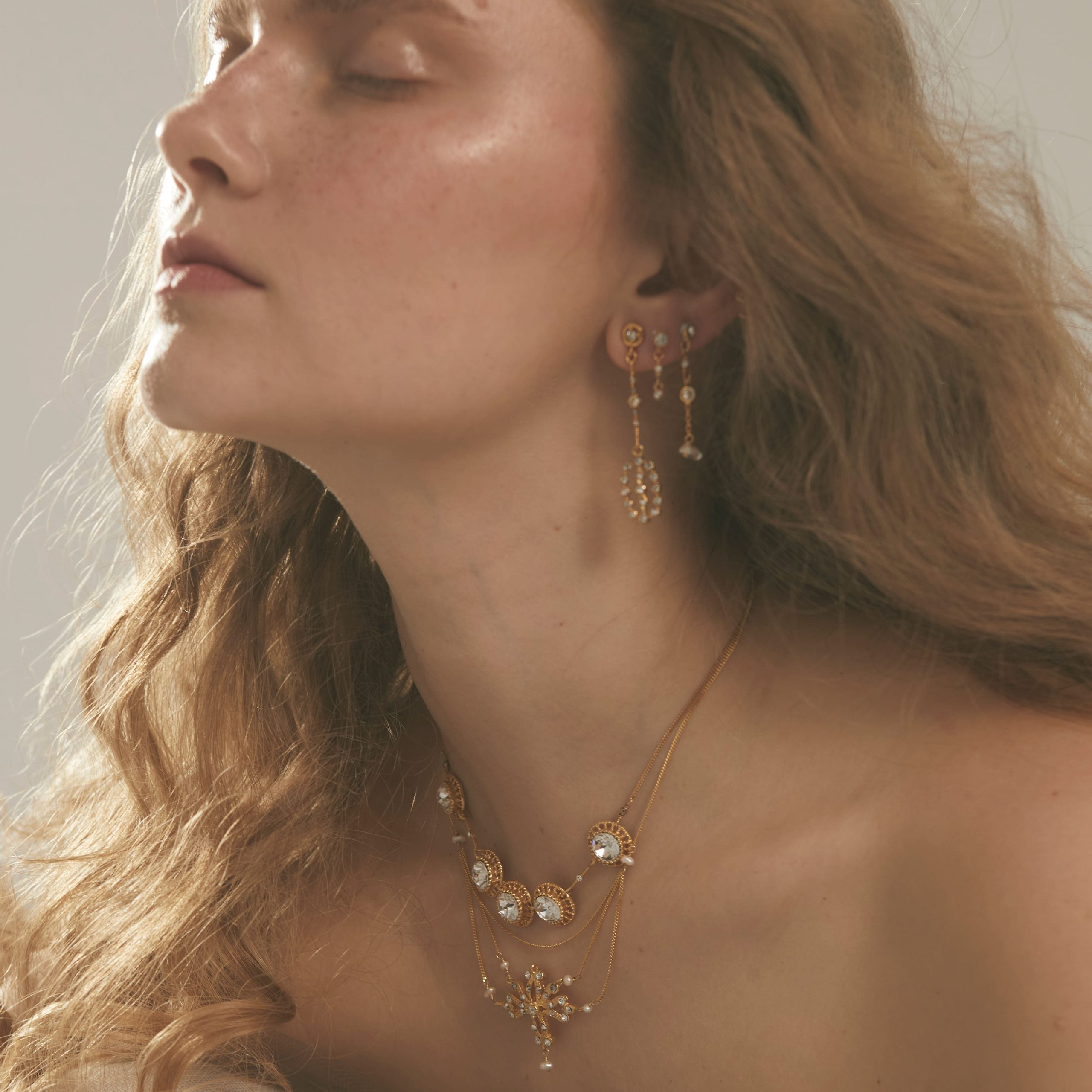 Antique Flowing Choker