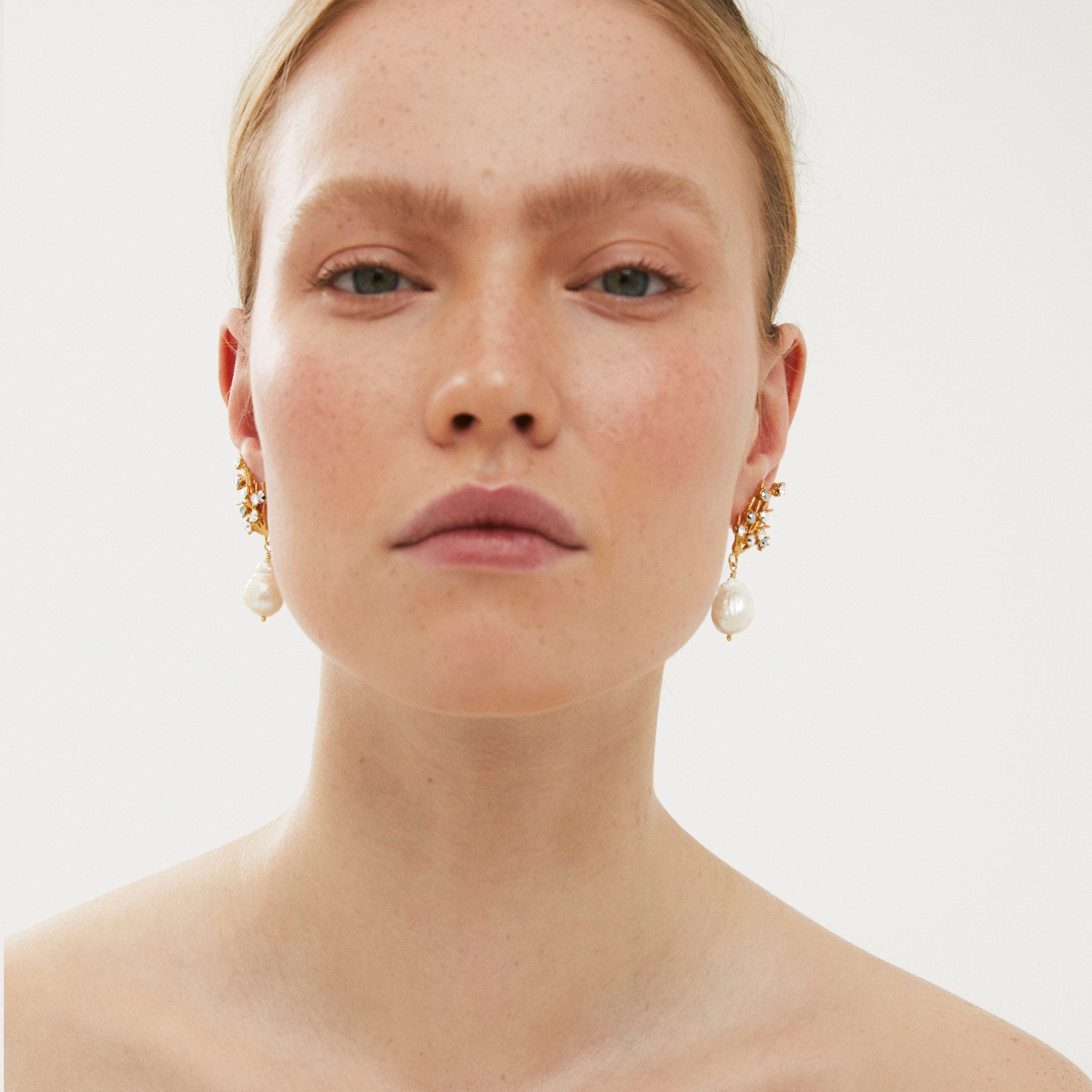 Pendientes Perla Racimo