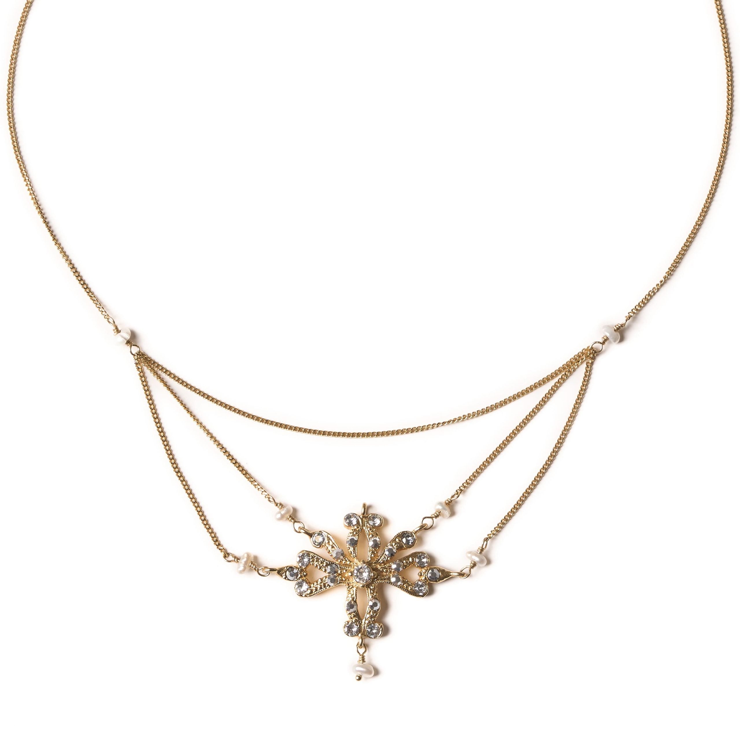 Antique Flowing Choker