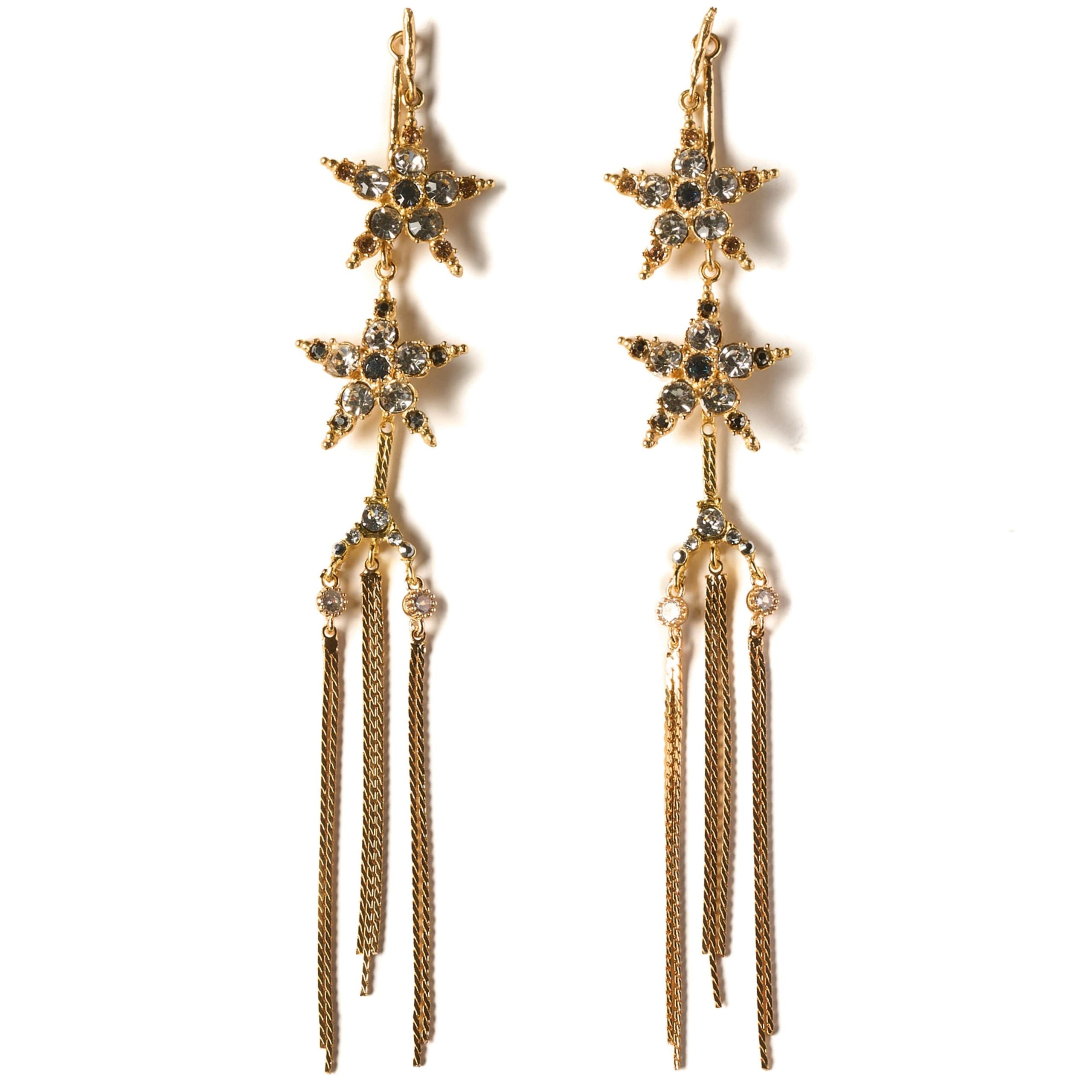 Pendientes Cascada Flecos