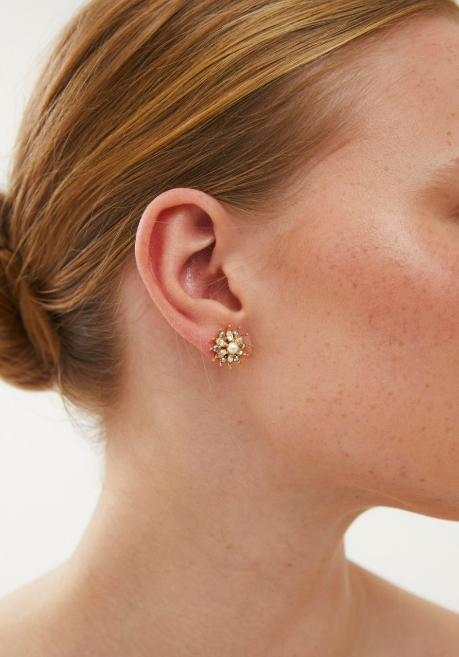 Rosette Époque Earrings