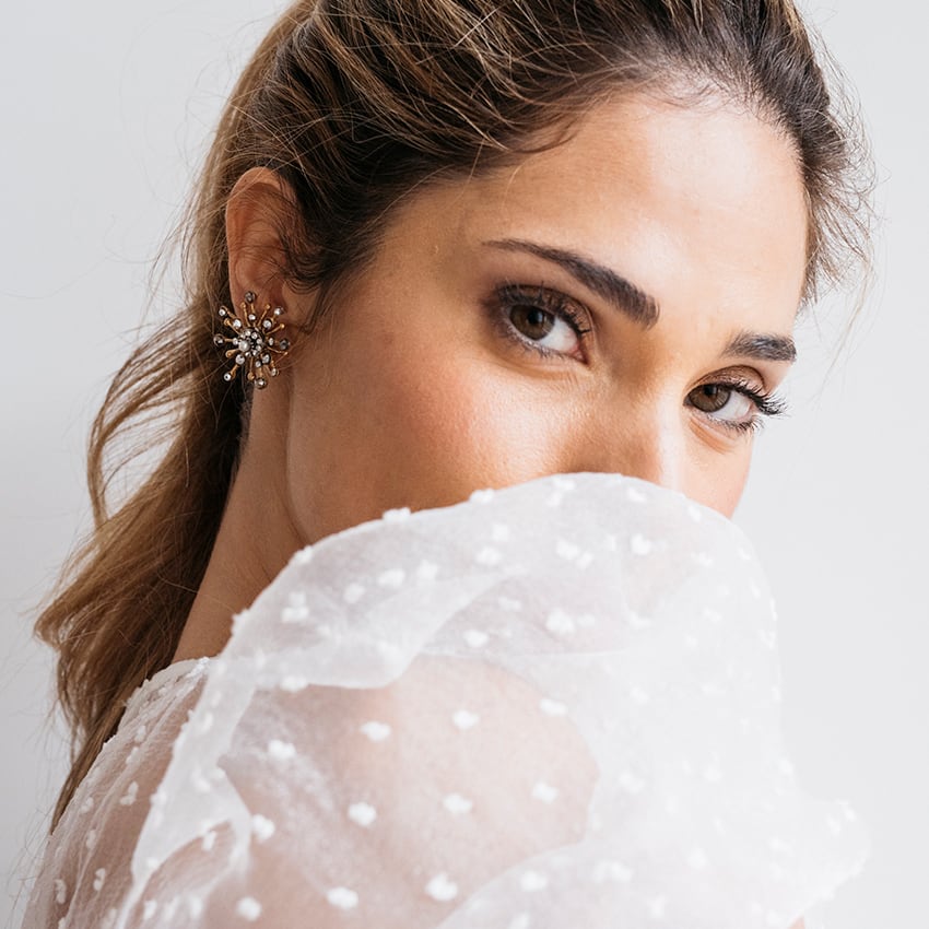 Pendientes Sol Talla L