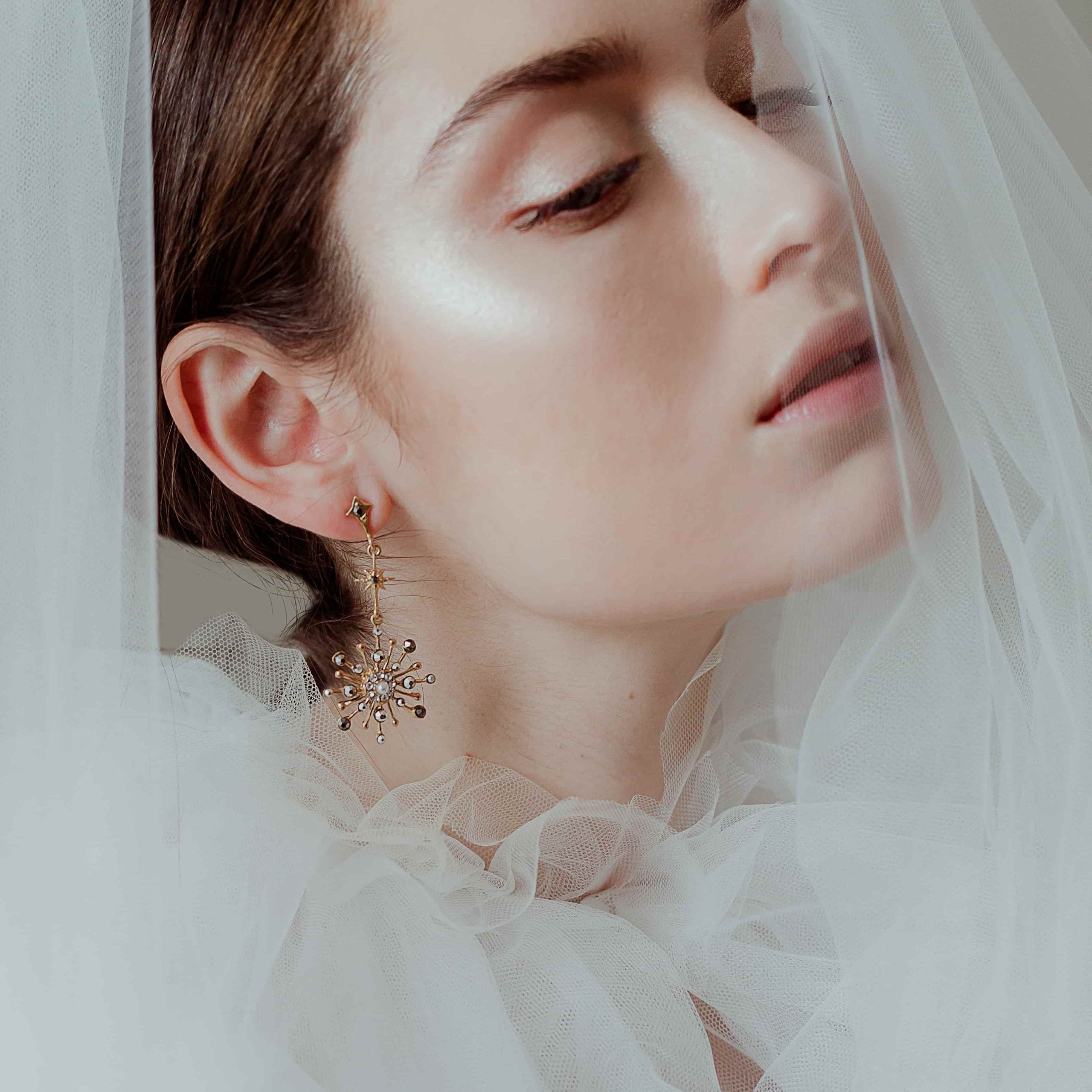 Pendientes Sol L colgante