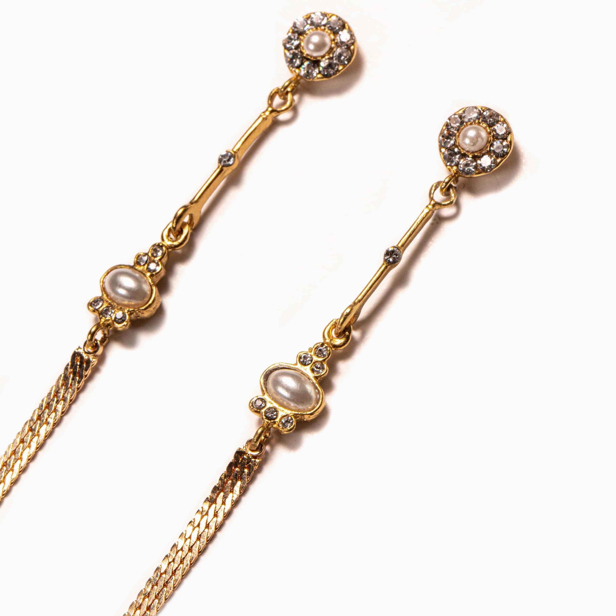 Pendientes Charles con fleco