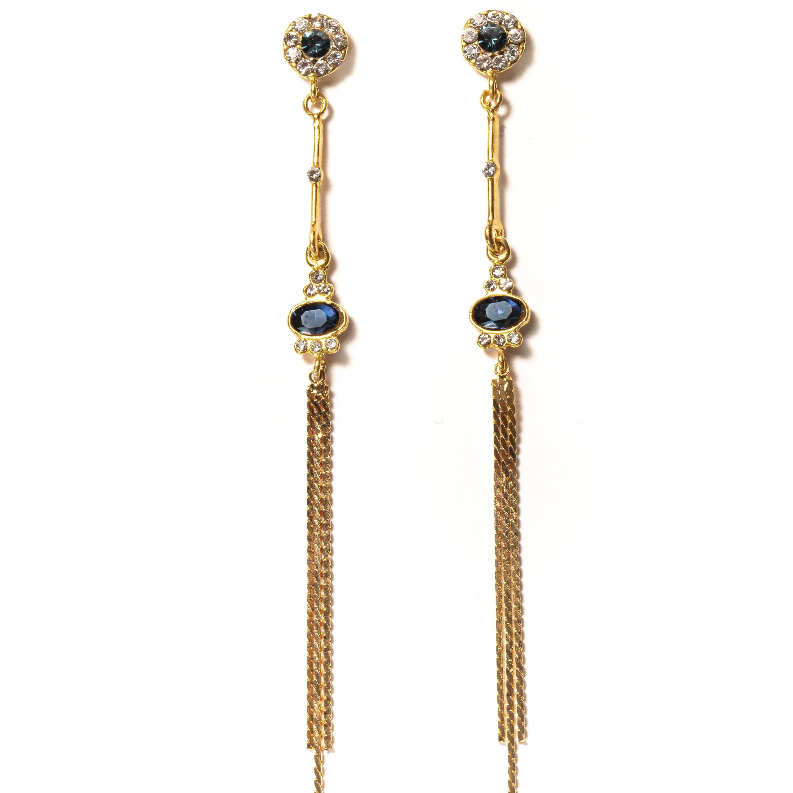 Pendientes Charles con fleco