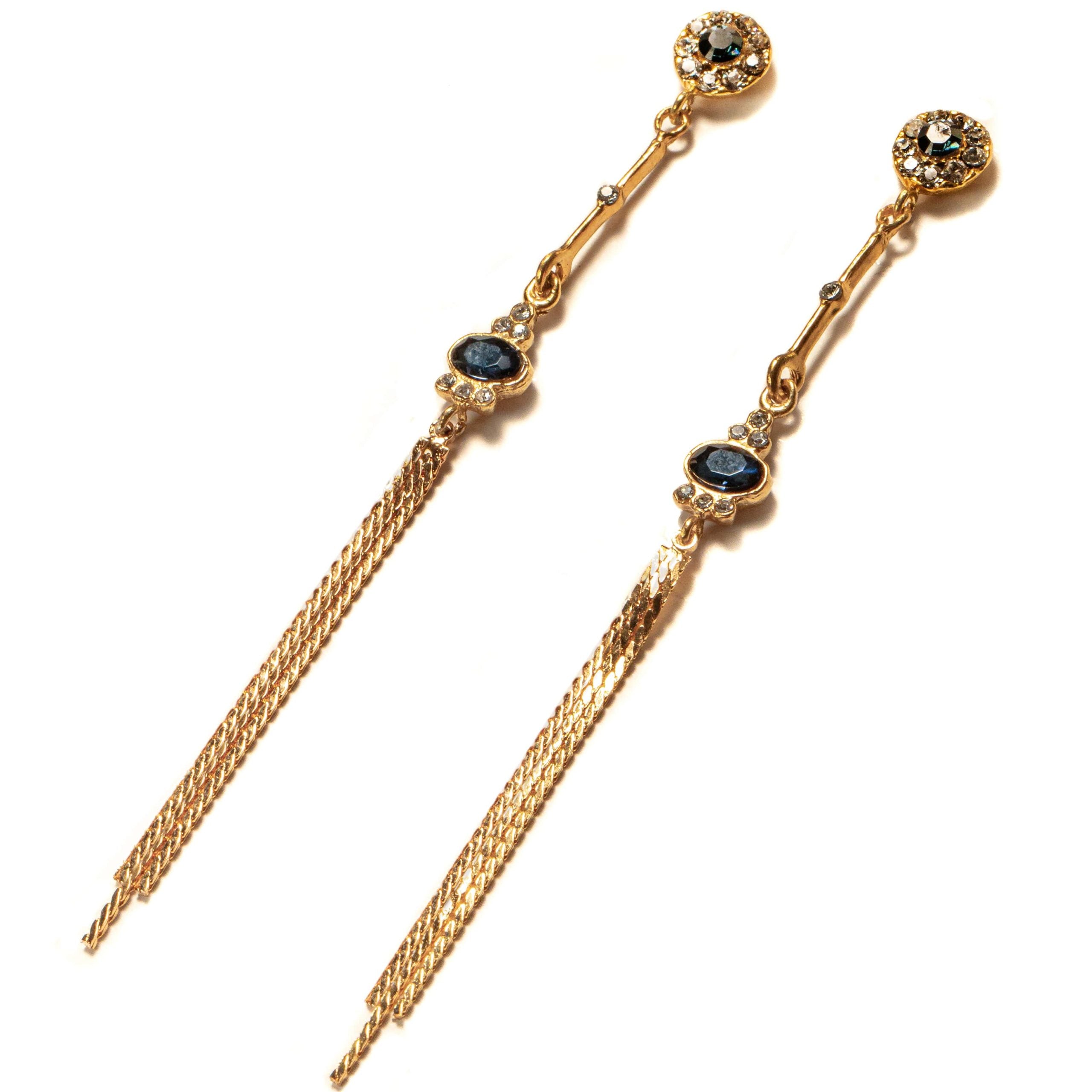 Pendientes Charles con fleco