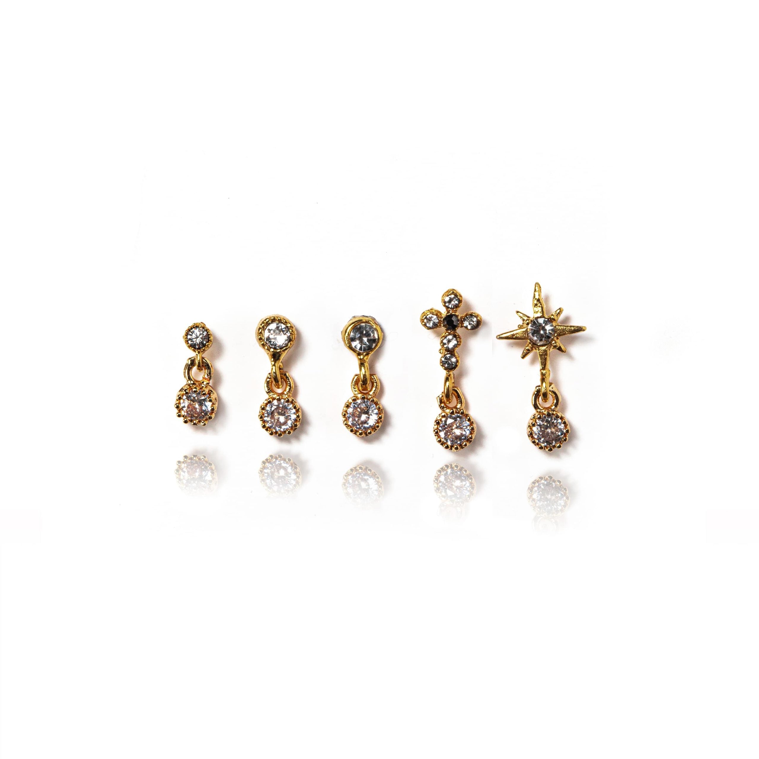 Pendiente Minimal dúo