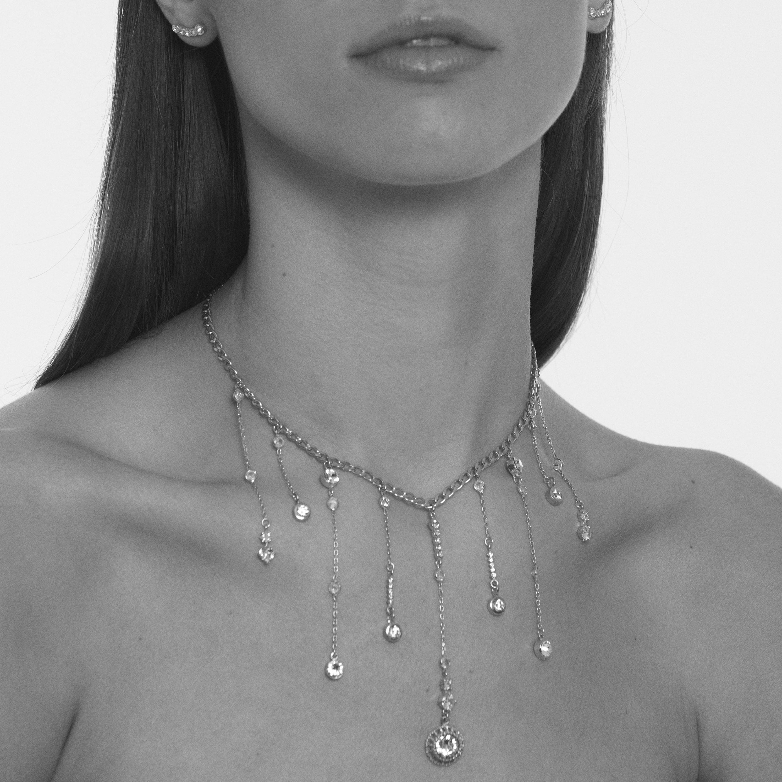 Gargantilla Antique Pluie