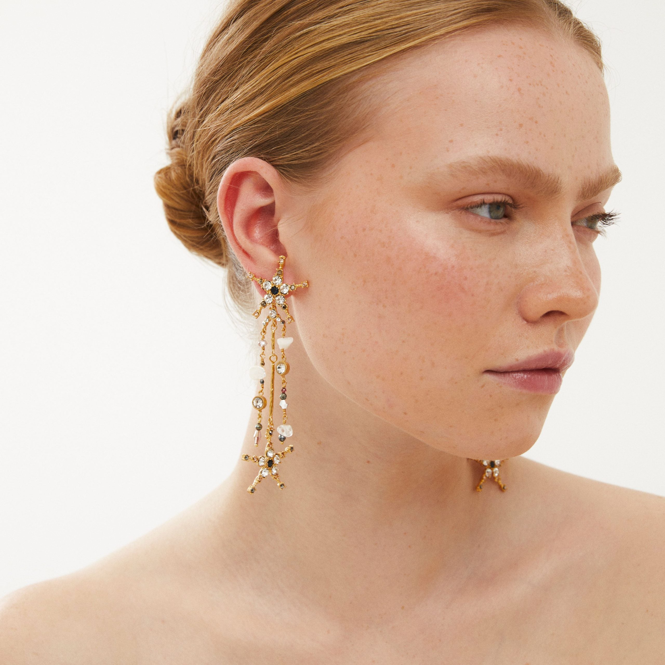 Pendientes Cascada Estrellas