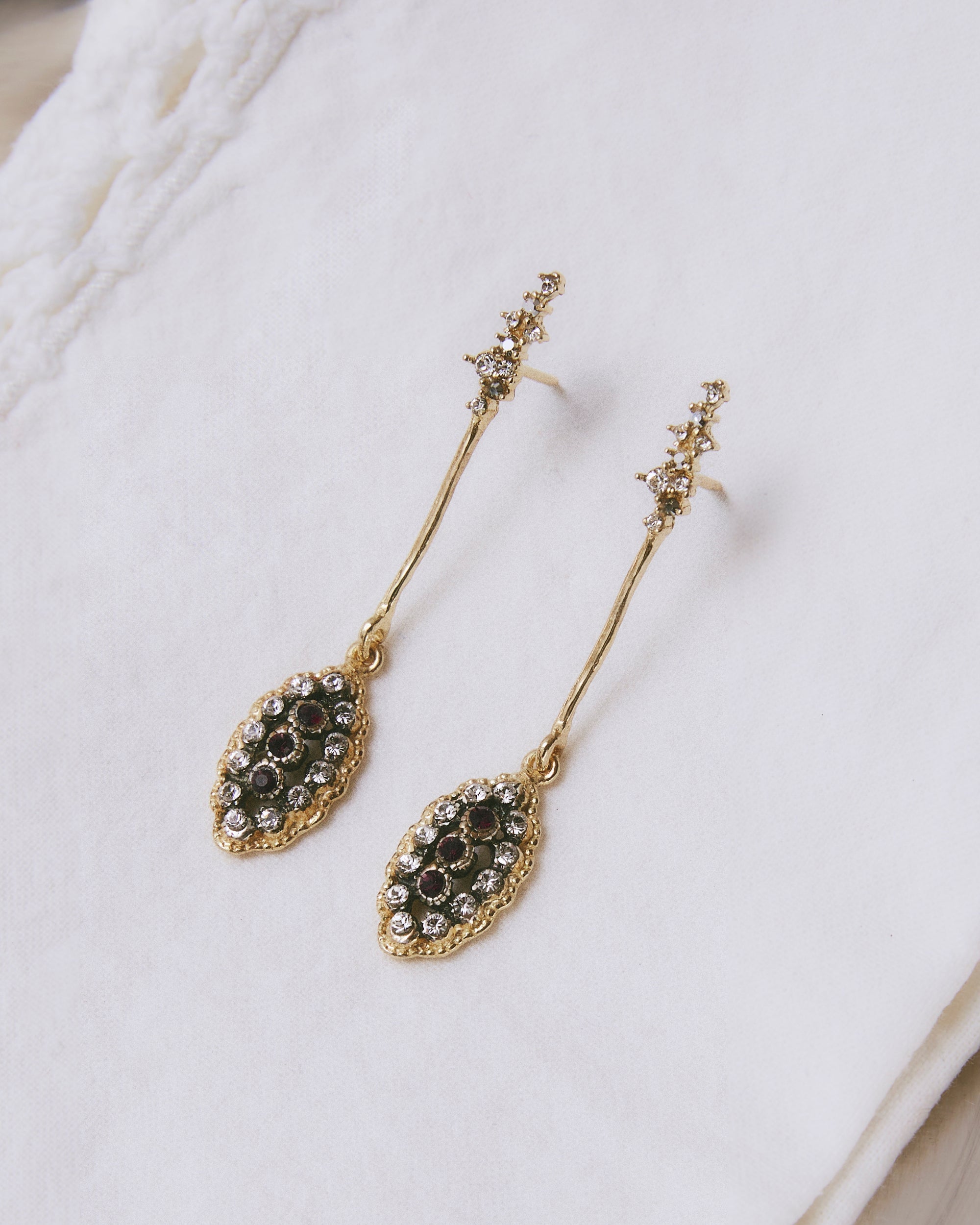 Pendientes Lanzadera | New Dark Magenta