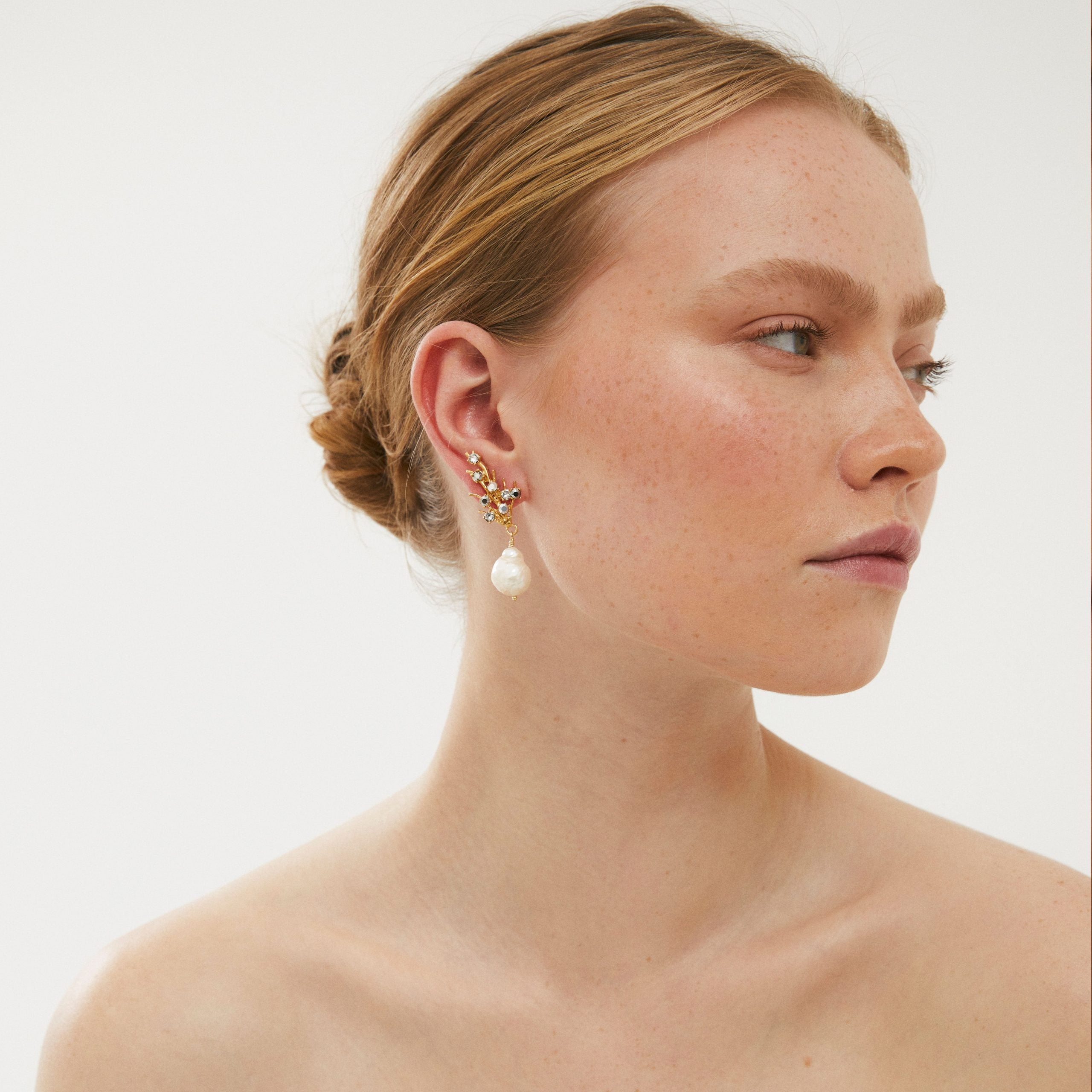 Pendientes Perla Racimo