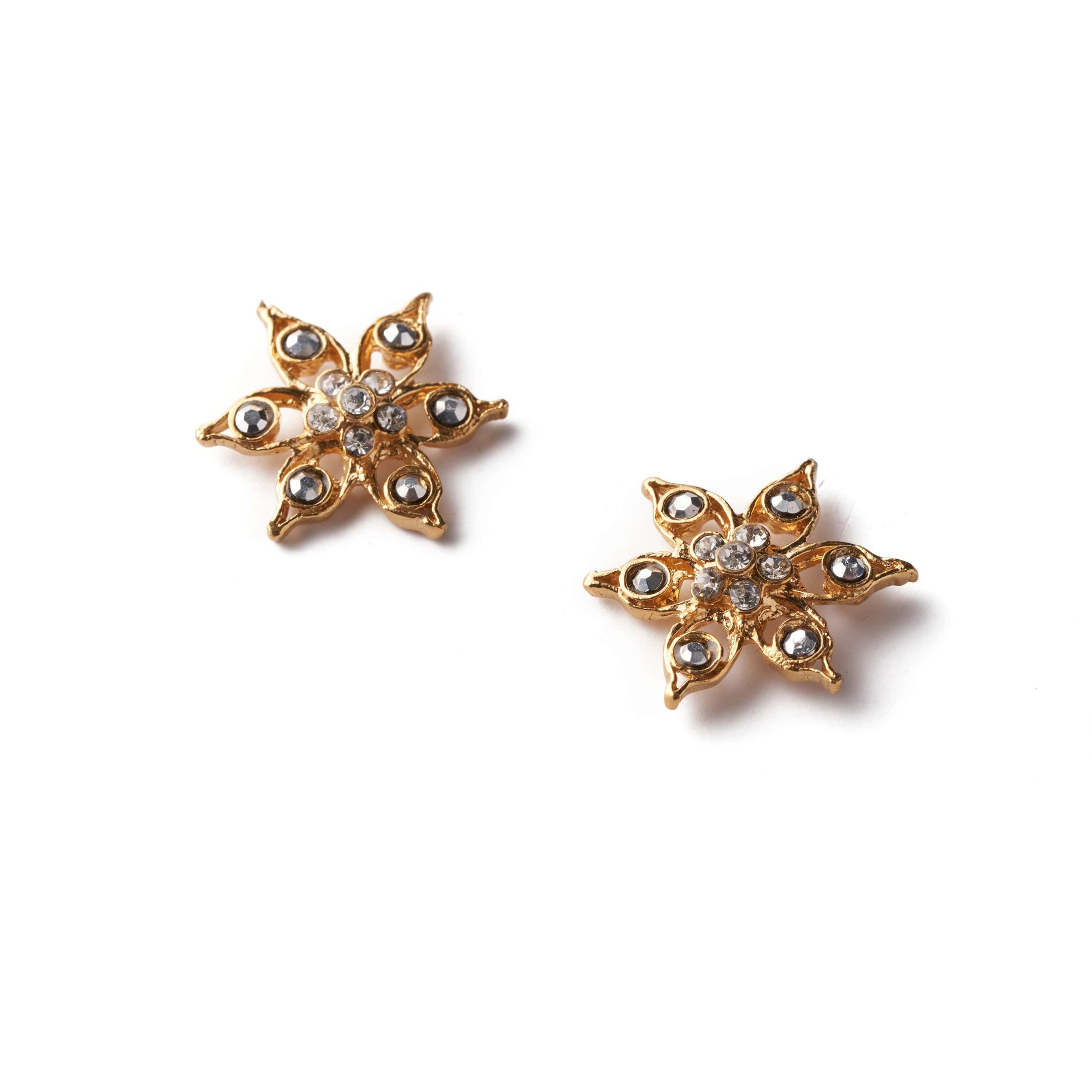 Star M Earrings