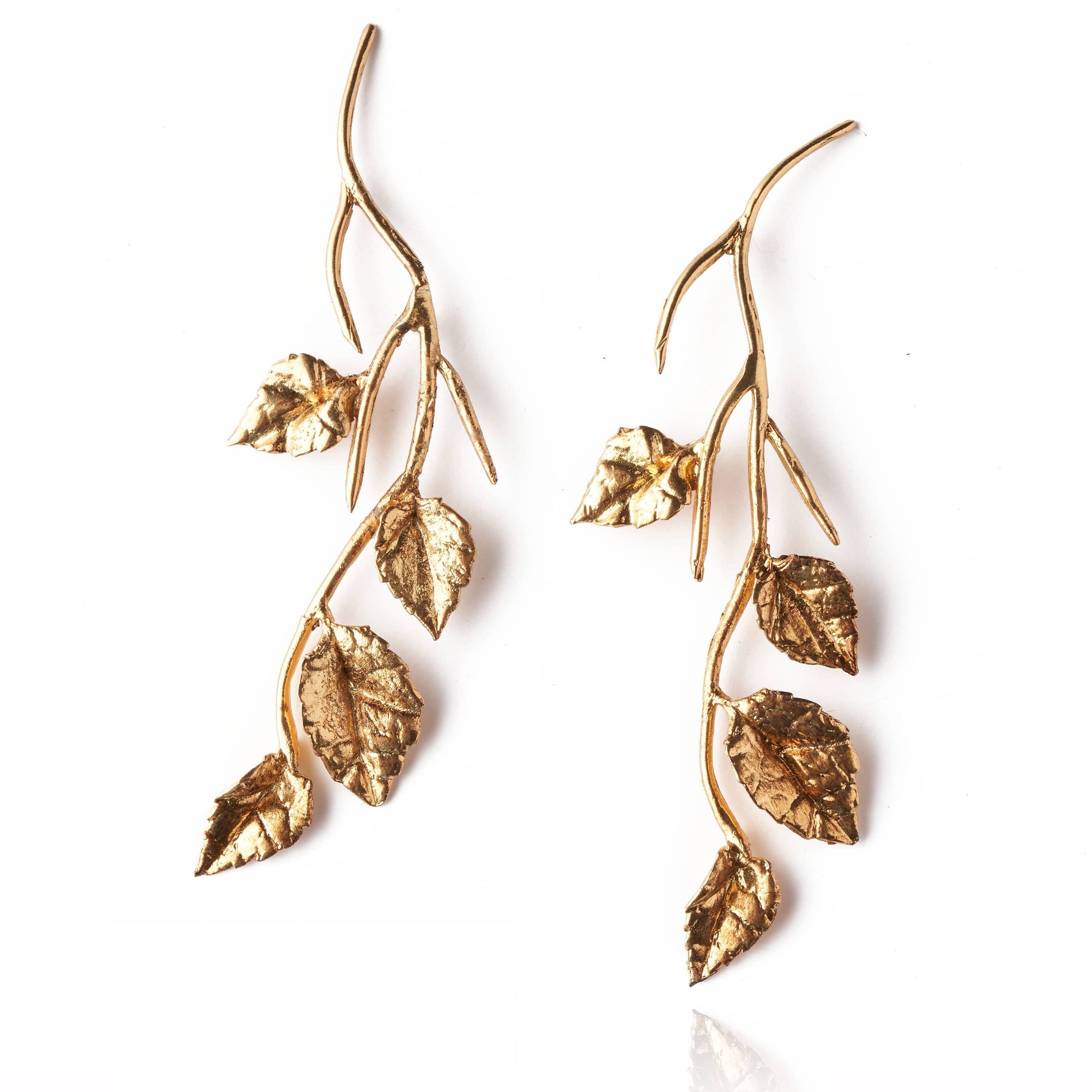 Pareja de pendientes Rama